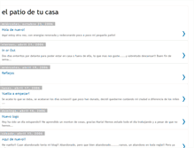Tablet Screenshot of elpatiodetucasa.blogspot.com