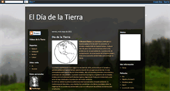 Desktop Screenshot of eldiadelamadretierra.blogspot.com