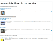 Tablet Screenshot of jornadasdelnortemfyc.blogspot.com