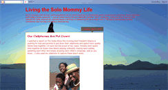 Desktop Screenshot of livingthesolomommylife.blogspot.com