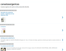 Tablet Screenshot of canastasorganicas.blogspot.com