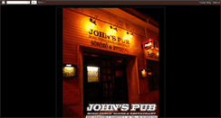 Desktop Screenshot of johnspub.blogspot.com