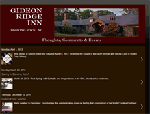 Tablet Screenshot of gideonridge.blogspot.com