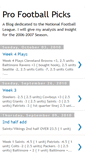 Mobile Screenshot of pfootball.blogspot.com