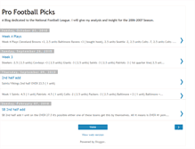 Tablet Screenshot of pfootball.blogspot.com