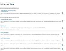Tablet Screenshot of bitacoralina.blogspot.com