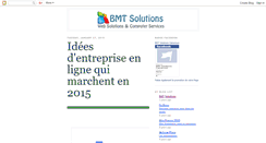 Desktop Screenshot of bmt-solutions.blogspot.com