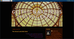 Desktop Screenshot of gothicnarcissus.blogspot.com