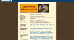 Desktop Screenshot of lapalabrajustaenradio.blogspot.com
