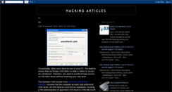 Desktop Screenshot of hackingarticles99.blogspot.com