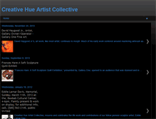 Tablet Screenshot of creativehueartistcollective.blogspot.com
