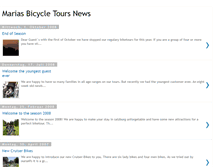 Tablet Screenshot of mariasbicycletour.blogspot.com