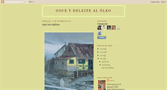 Desktop Screenshot of goceydeleitealoleo.blogspot.com