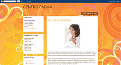 Desktop Screenshot of centropadma.blogspot.com