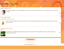 Tablet Screenshot of centropadma.blogspot.com