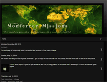 Tablet Screenshot of monterrey-missions.blogspot.com