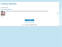 Tablet Screenshot of mobilyaresimleri.blogspot.com