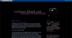 Desktop Screenshot of curiousblackcat.blogspot.com