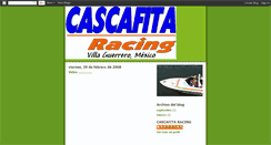 Desktop Screenshot of cascafitaracing.blogspot.com