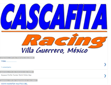 Tablet Screenshot of cascafitaracing.blogspot.com