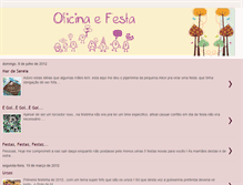 Tablet Screenshot of oficinaefesta.blogspot.com