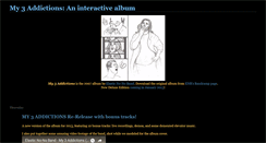 Desktop Screenshot of my3addictions.blogspot.com
