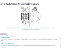 Tablet Screenshot of my3addictions.blogspot.com