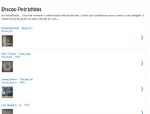 Tablet Screenshot of disco-perdido.blogspot.com