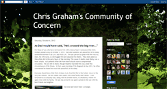 Desktop Screenshot of chrisgrahamscommunity.blogspot.com