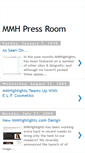 Mobile Screenshot of mmhpressroom.blogspot.com