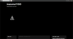 Desktop Screenshot of inazuma11go.blogspot.com