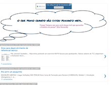Tablet Screenshot of oquepensoquandonaoestoupensandonada.blogspot.com