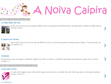 Tablet Screenshot of noivacaipira.blogspot.com