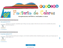 Tablet Screenshot of premios-factoriadecolores.blogspot.com