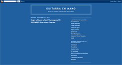 Desktop Screenshot of guitarraenmano.blogspot.com