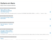 Tablet Screenshot of guitarraenmano.blogspot.com