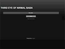 Tablet Screenshot of nirmalbaba.blogspot.com