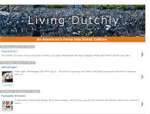 Tablet Screenshot of livingdutchly.blogspot.com