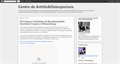 Desktop Screenshot of centrodeartritisyosteoporosis.blogspot.com