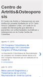 Mobile Screenshot of centrodeartritisyosteoporosis.blogspot.com