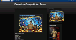 Desktop Screenshot of competicionteam.blogspot.com