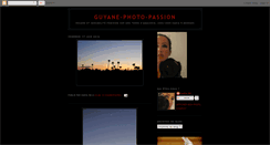 Desktop Screenshot of guyane-photo-passion.blogspot.com