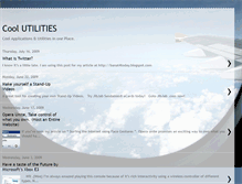 Tablet Screenshot of coolutilities.blogspot.com