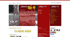 Desktop Screenshot of gilmoreguy-br.blogspot.com
