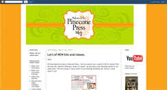 Desktop Screenshot of pineconepressdesign.blogspot.com