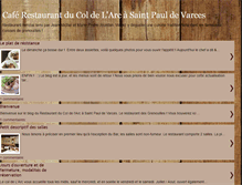 Tablet Screenshot of lecoldelarc.blogspot.com