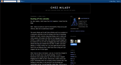 Desktop Screenshot of miladyisatramp.blogspot.com