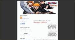 Desktop Screenshot of best-bleach-anime.blogspot.com