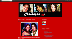 Desktop Screenshot of malhacao-redeglobo.blogspot.com