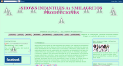 Desktop Screenshot of milagritosproducciones.blogspot.com